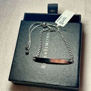Ross-Simons Silver Adjustable Bracelet New in Box